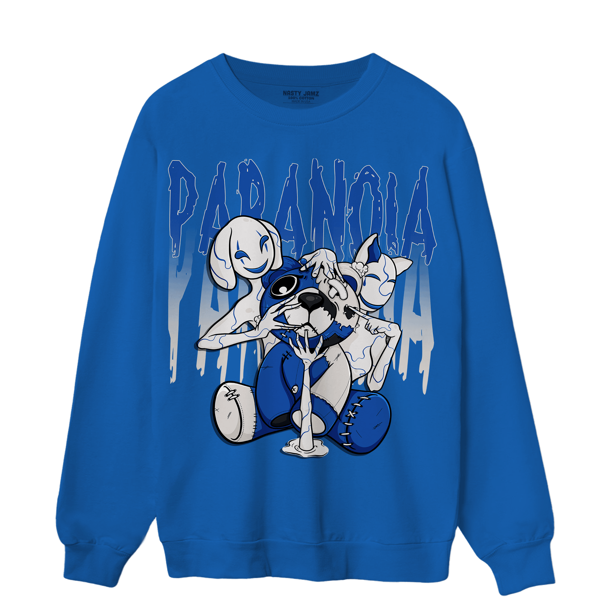 Air Max 1 86 Royal Sweatshirt Match Paranoia BER - NastyJamz