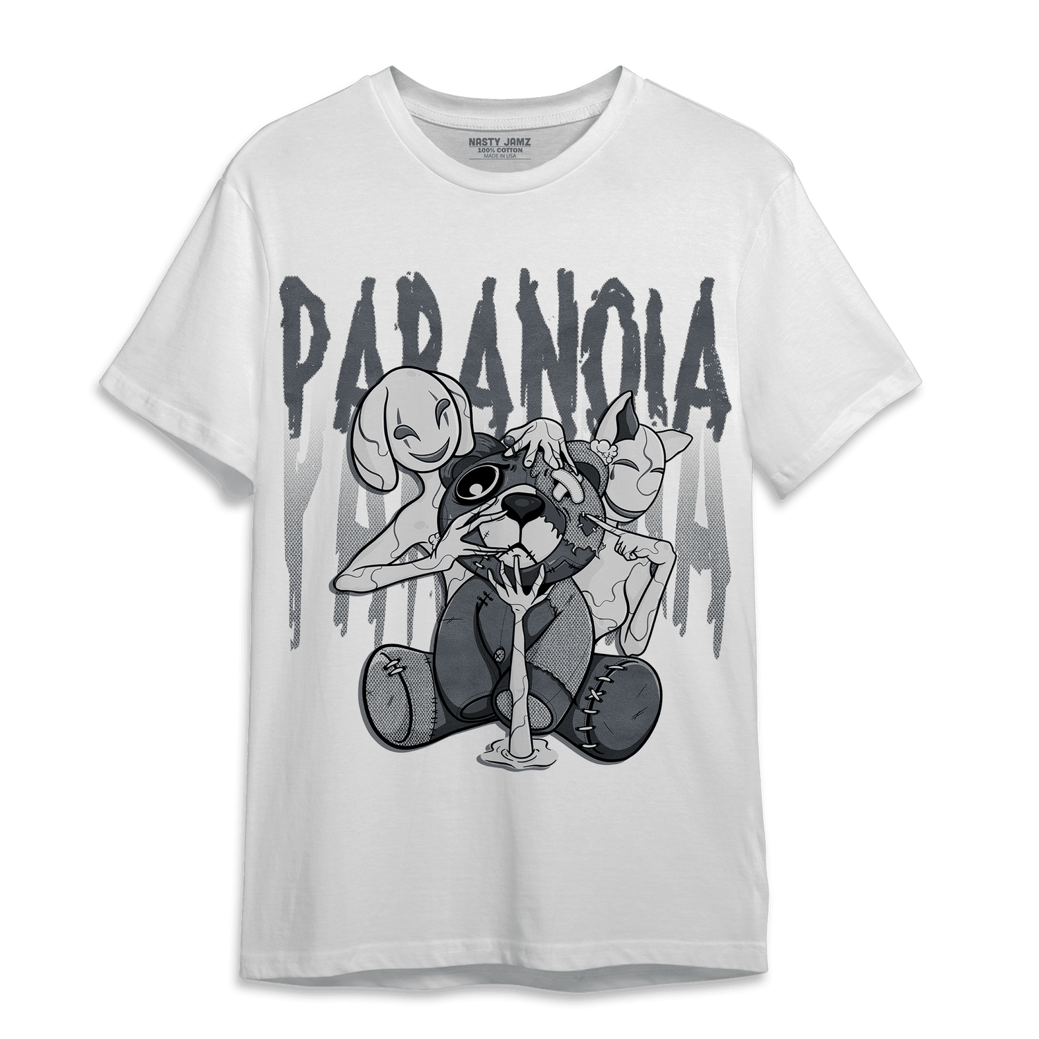Air Max 90 Iron Grey T Shirt Match Paranoia BER - NastyJamz