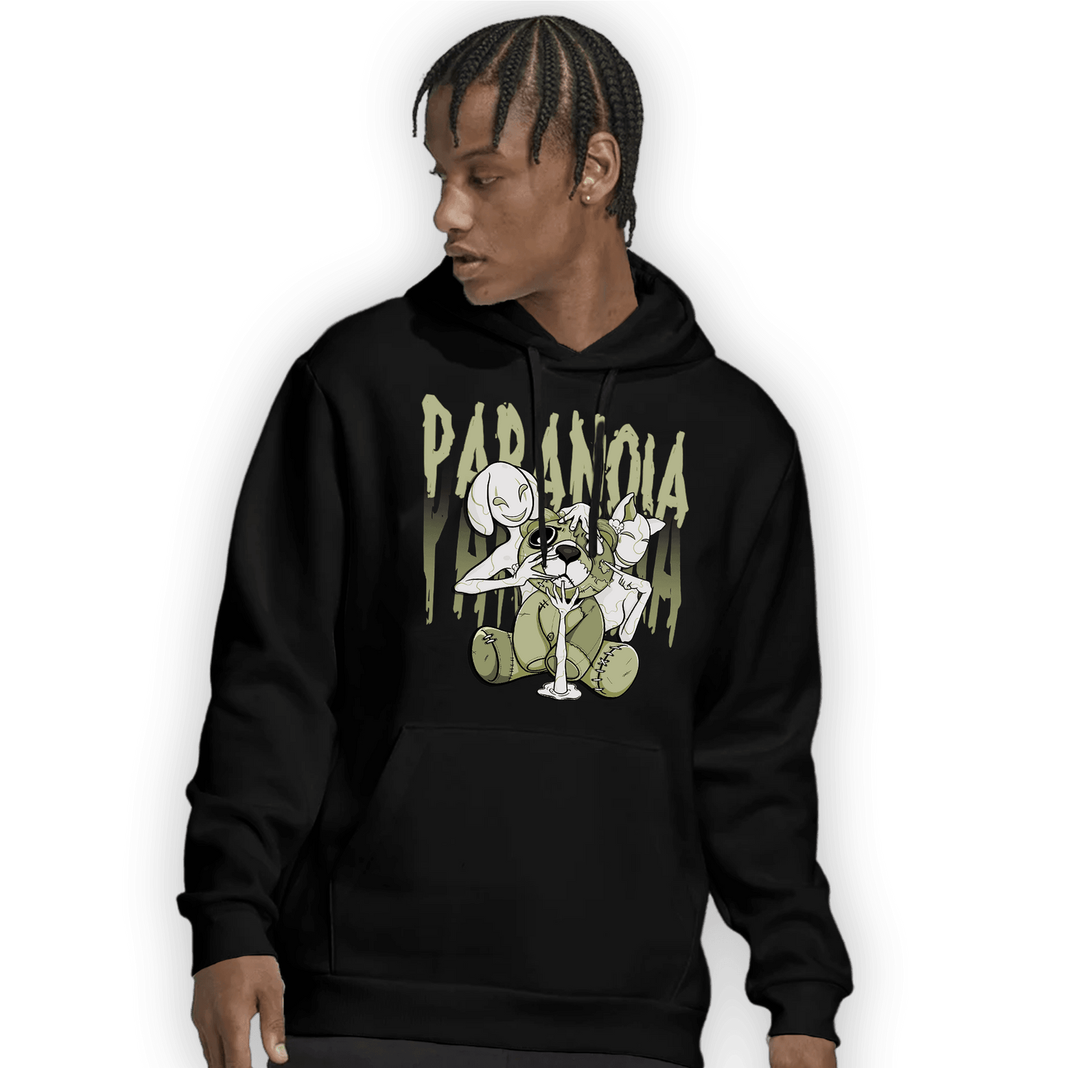 Yeezy Slide Resin Hoodie Match Paranoia BER - NastyJamz