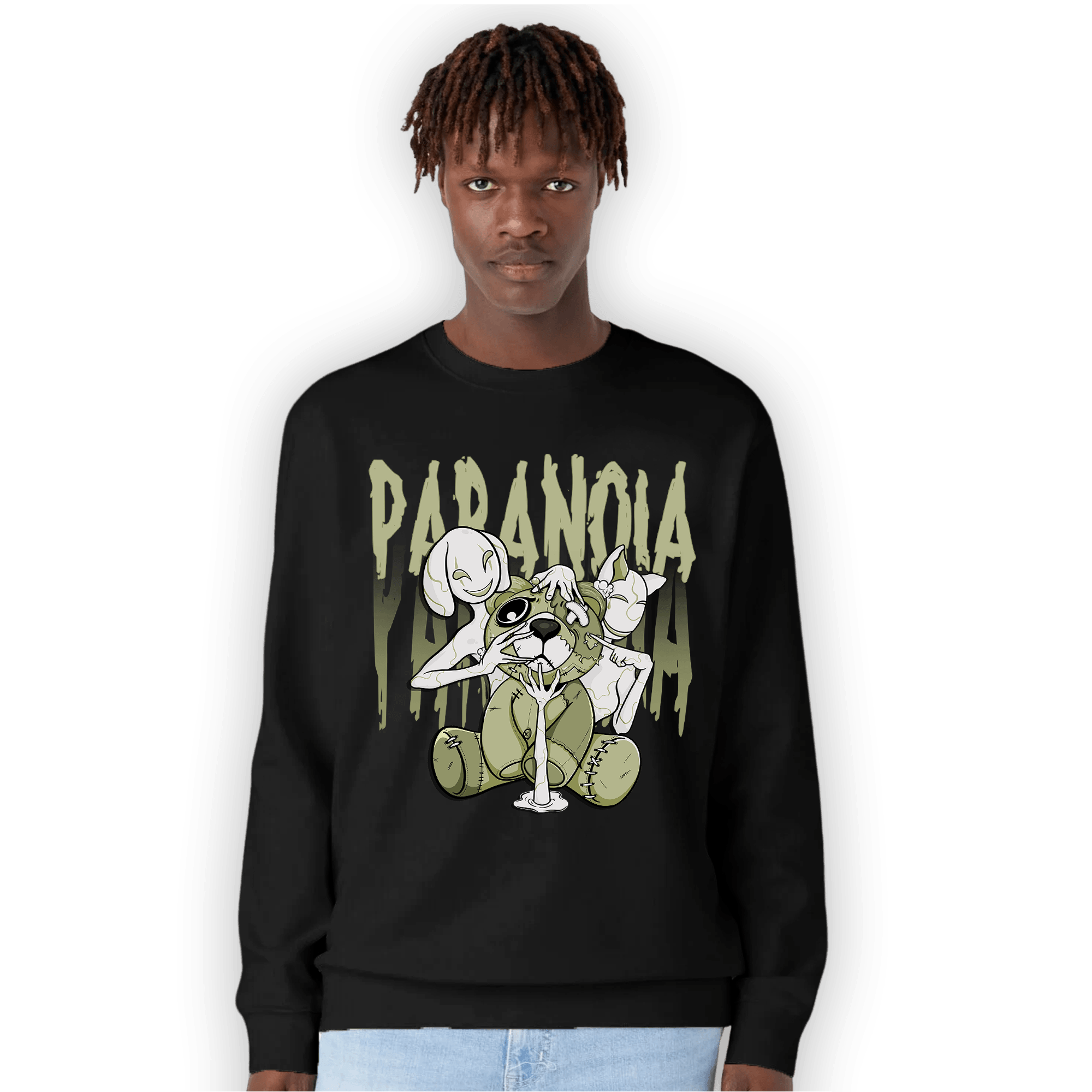 Yeezy Slide Resin Sweatshirt Match Paranoia BER - NastyJamz