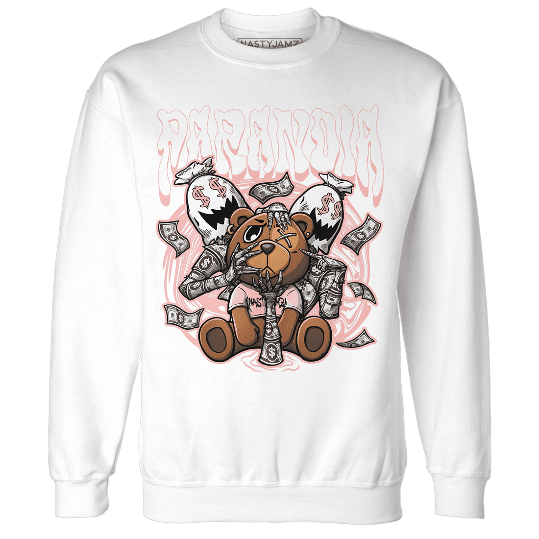 Low Legend Pink 11s Sweatshirt Match Paranoia Money BER - NastyJamz