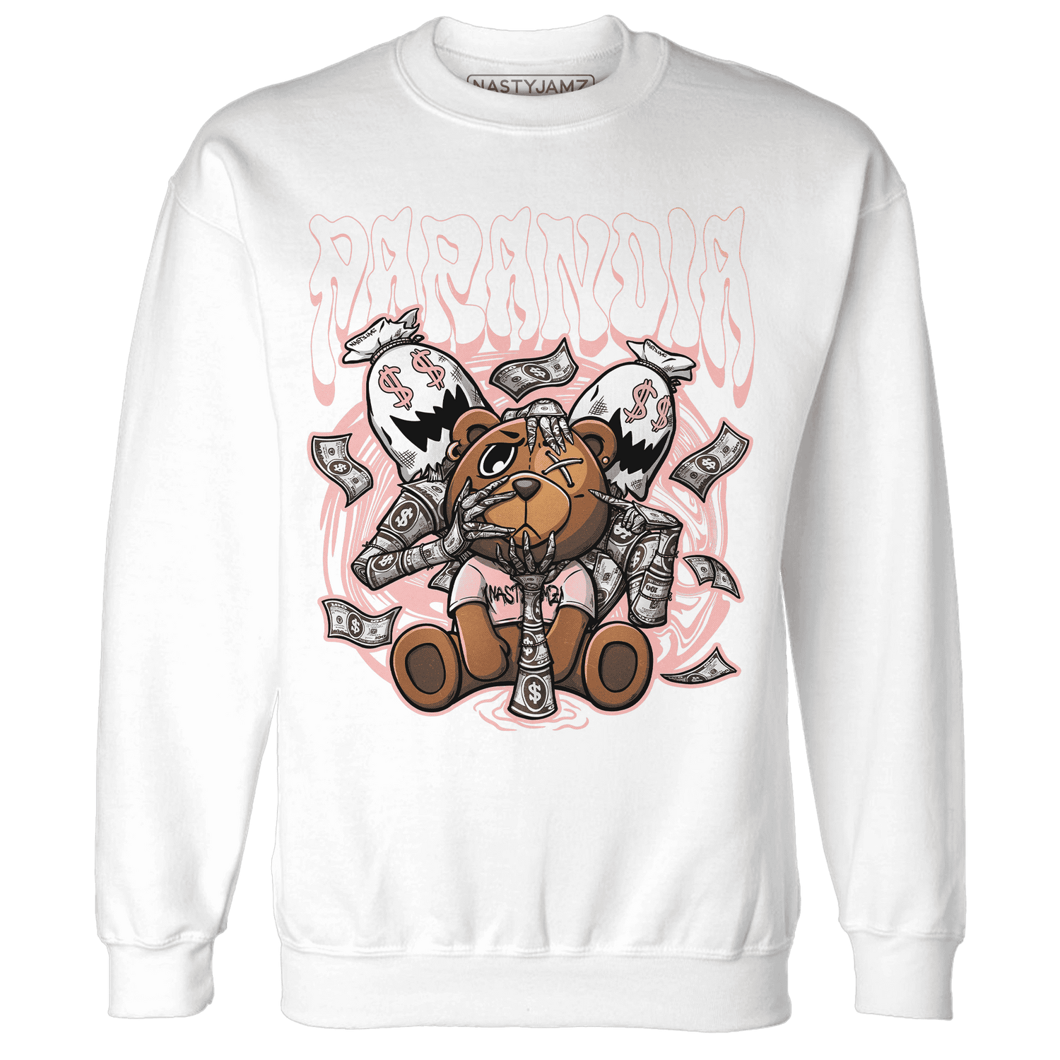 Low Legend Pink 11s Sweatshirt Match Paranoia Money BER - NastyJamz