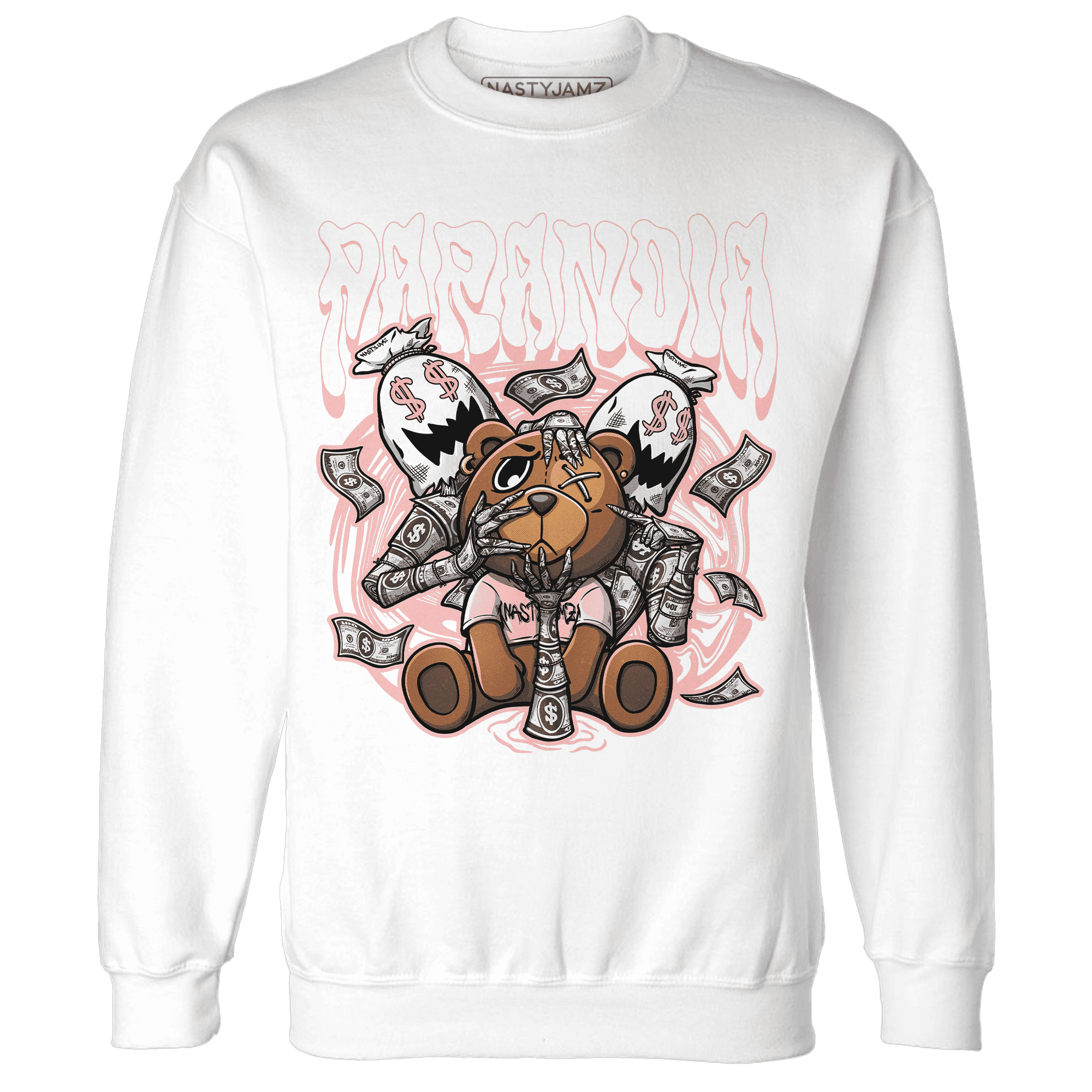 Low Legend Pink 11s Sweatshirt Match Paranoia Money BER - NastyJamz