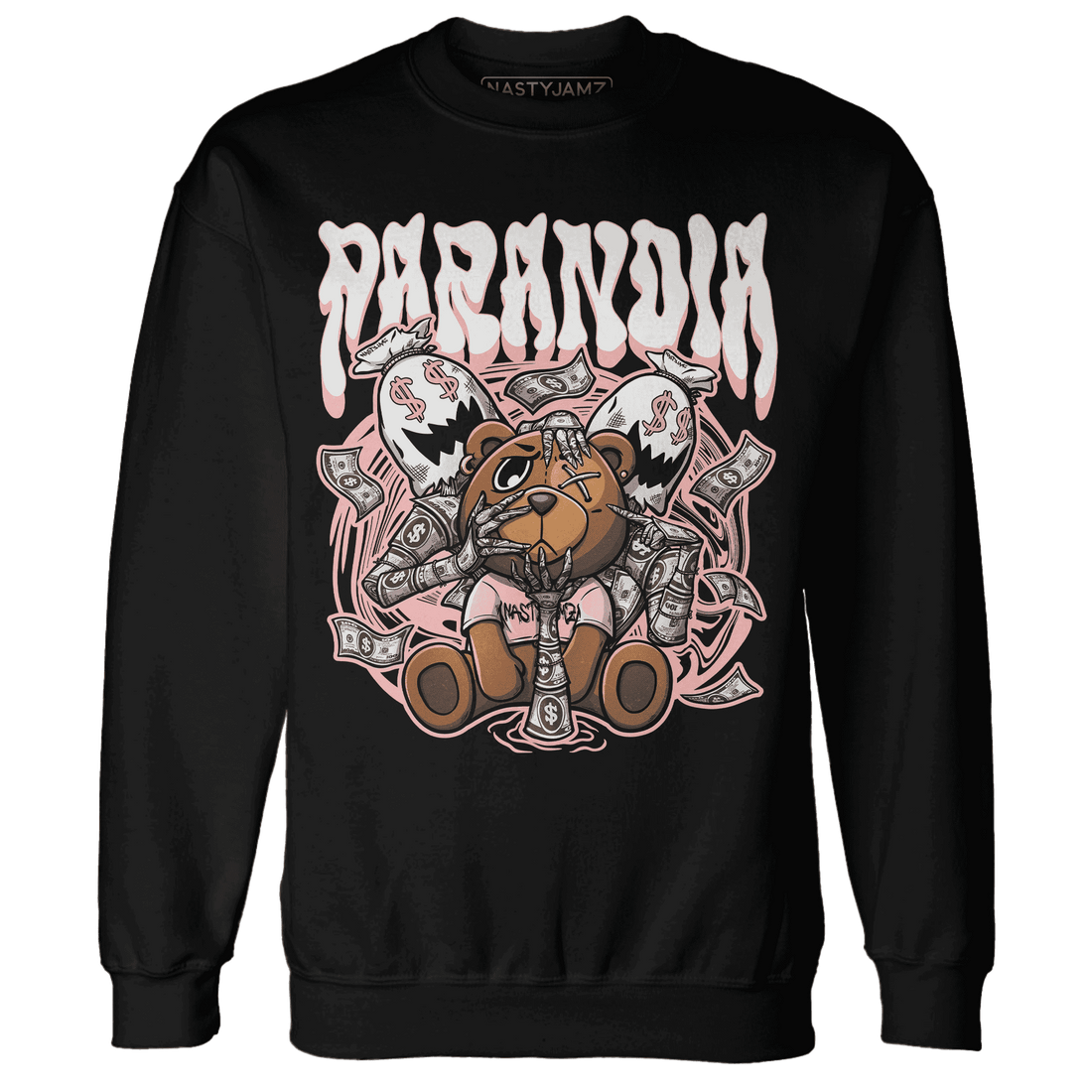 Low Legend Pink 11s Sweatshirt Match Paranoia Money BER - NastyJamz