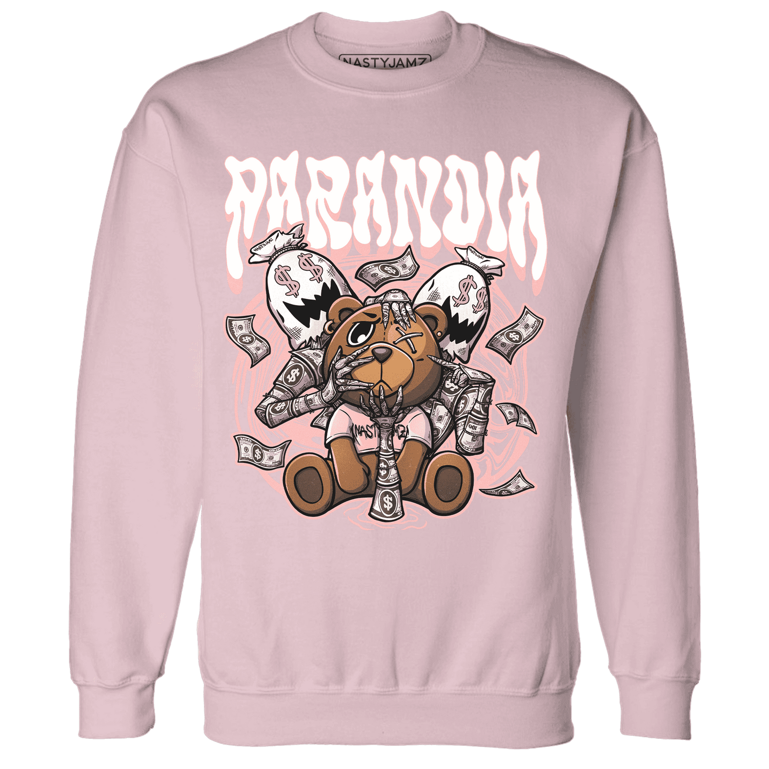 Low Legend Pink 11s Sweatshirt Match Paranoia Money BER - NastyJamz