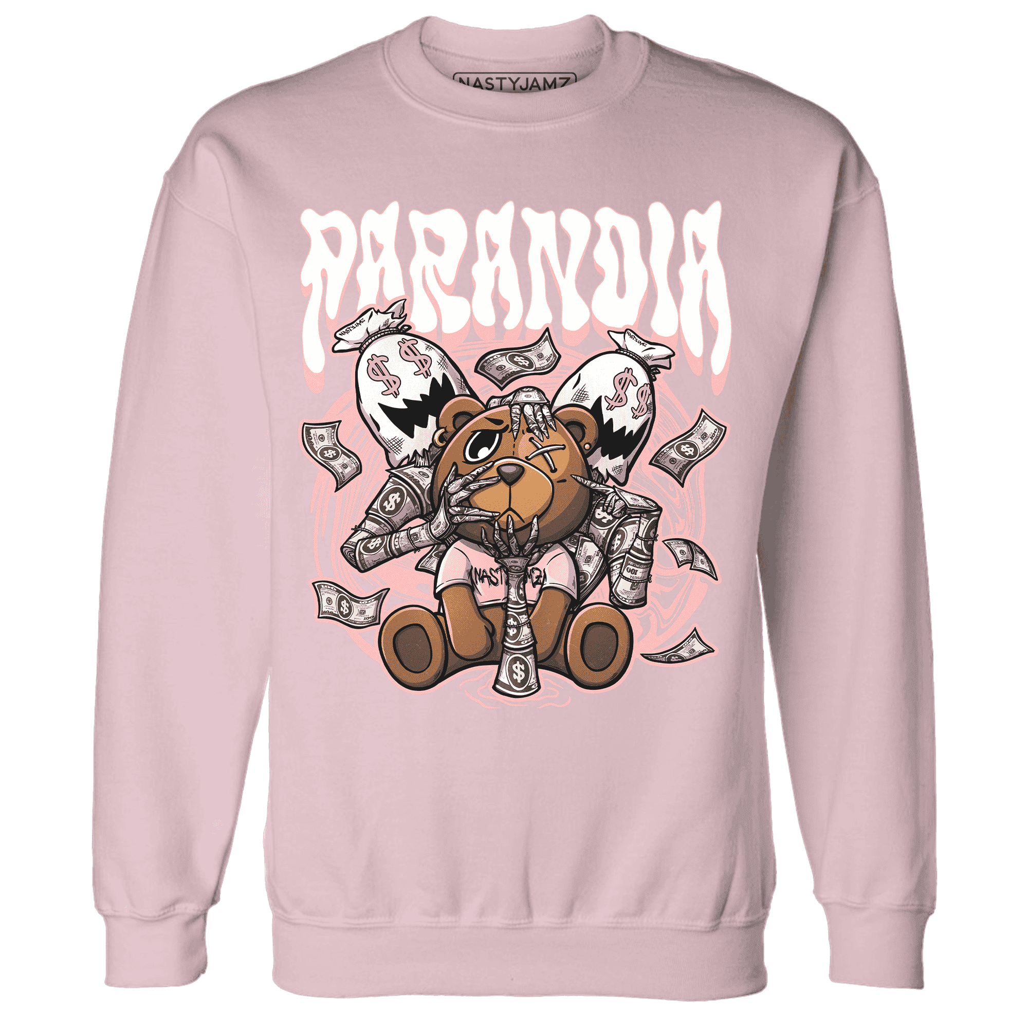 Low Legend Pink 11s Sweatshirt Match Paranoia Money BER - NastyJamz