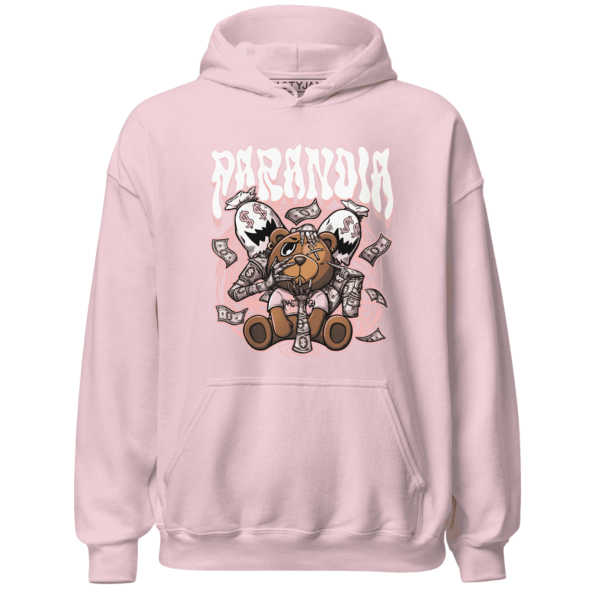 Low Legend Pink 11s Hoodie Match Paranoia Money BER - NastyJamz
