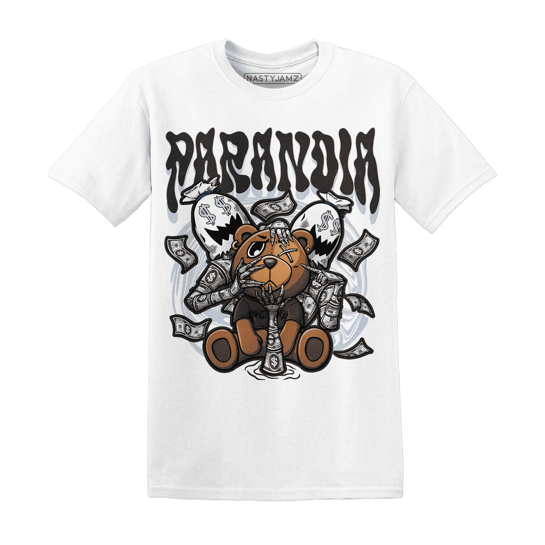 Low Space Jamz 11s T Shirt Match Paranoia Money BER - NastyJamz