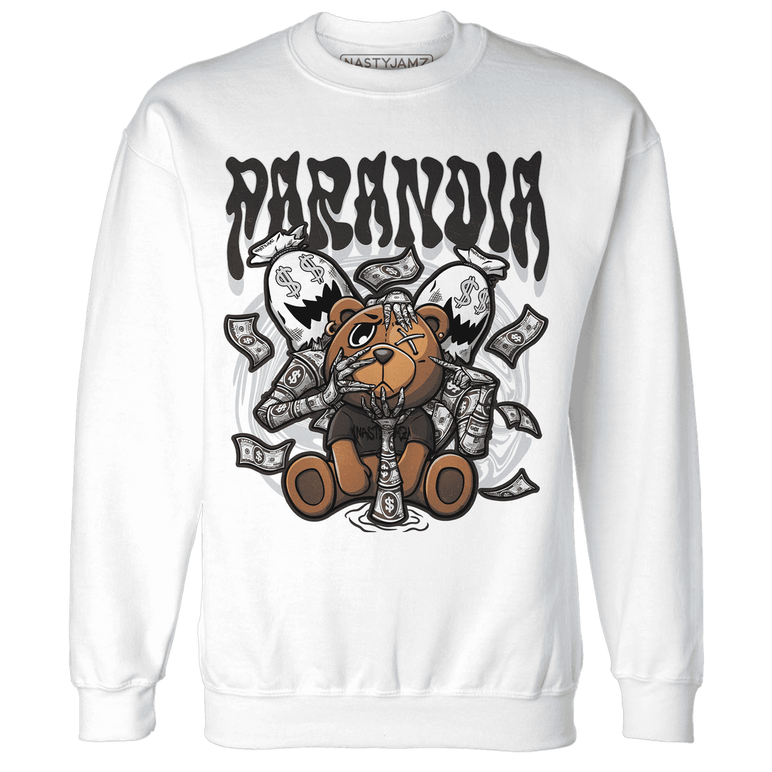 Low Space Jamz 11s Sweatshirt Match Paranoia Money BER - NastyJamz
