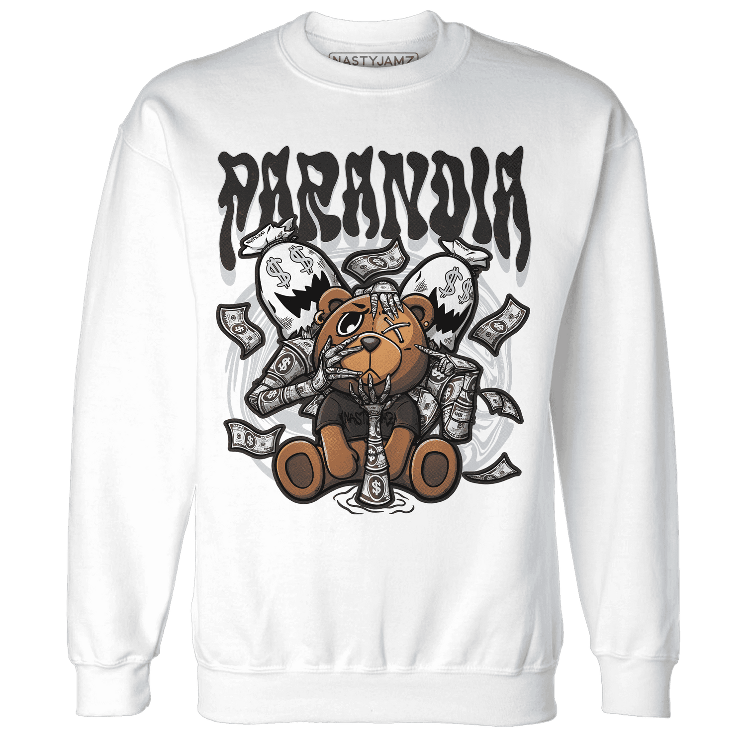 Low Space Jamz 11s Sweatshirt Match Paranoia Money BER - NastyJamz