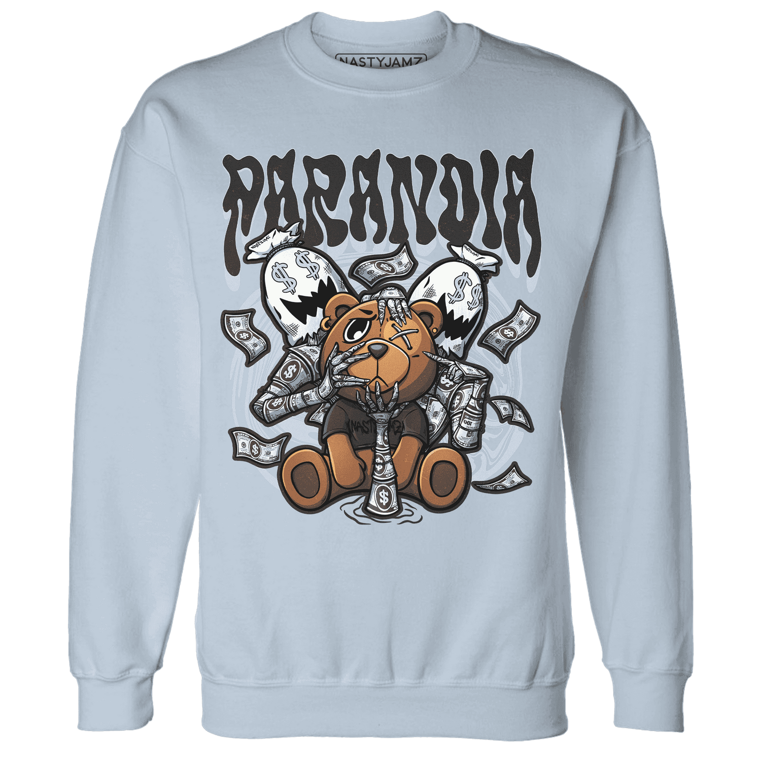 Low Space Jamz 11s Sweatshirt Match Paranoia Money BER - NastyJamz