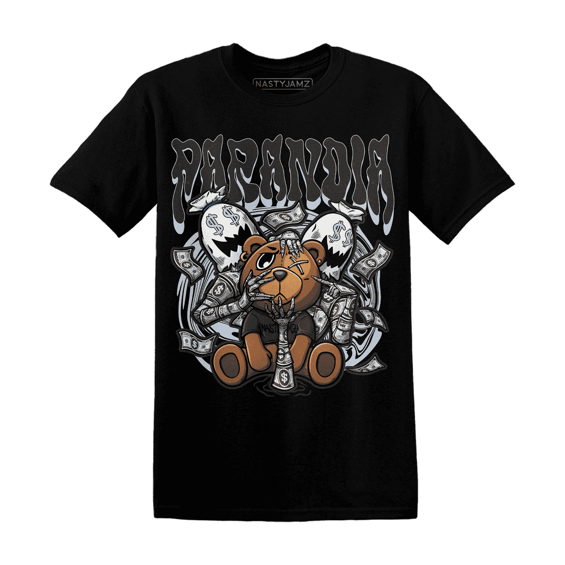 Low Space Jamz 11s T Shirt Match Paranoia Money BER - NastyJamz