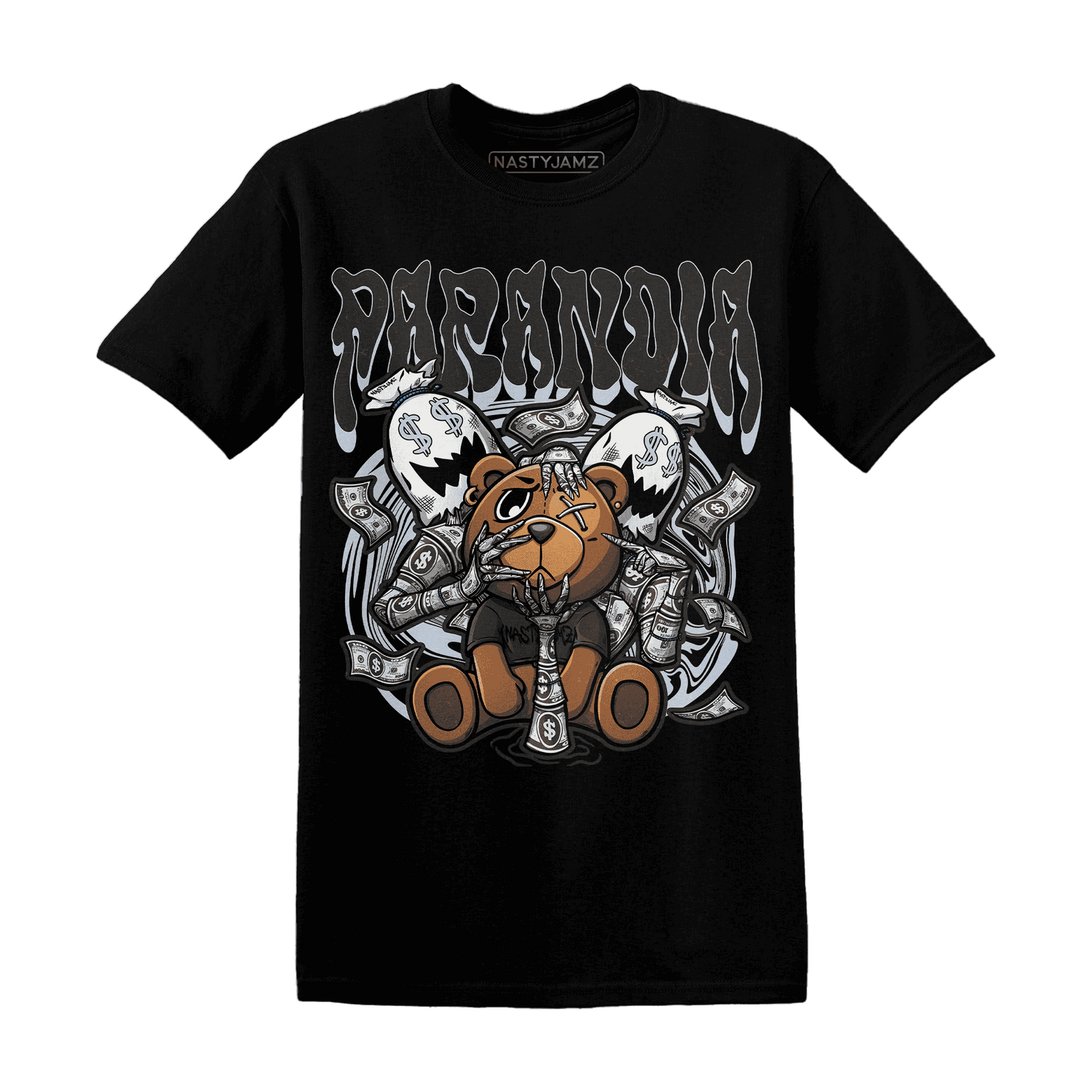 Low Space Jamz 11s T Shirt Match Paranoia Money BER - NastyJamz