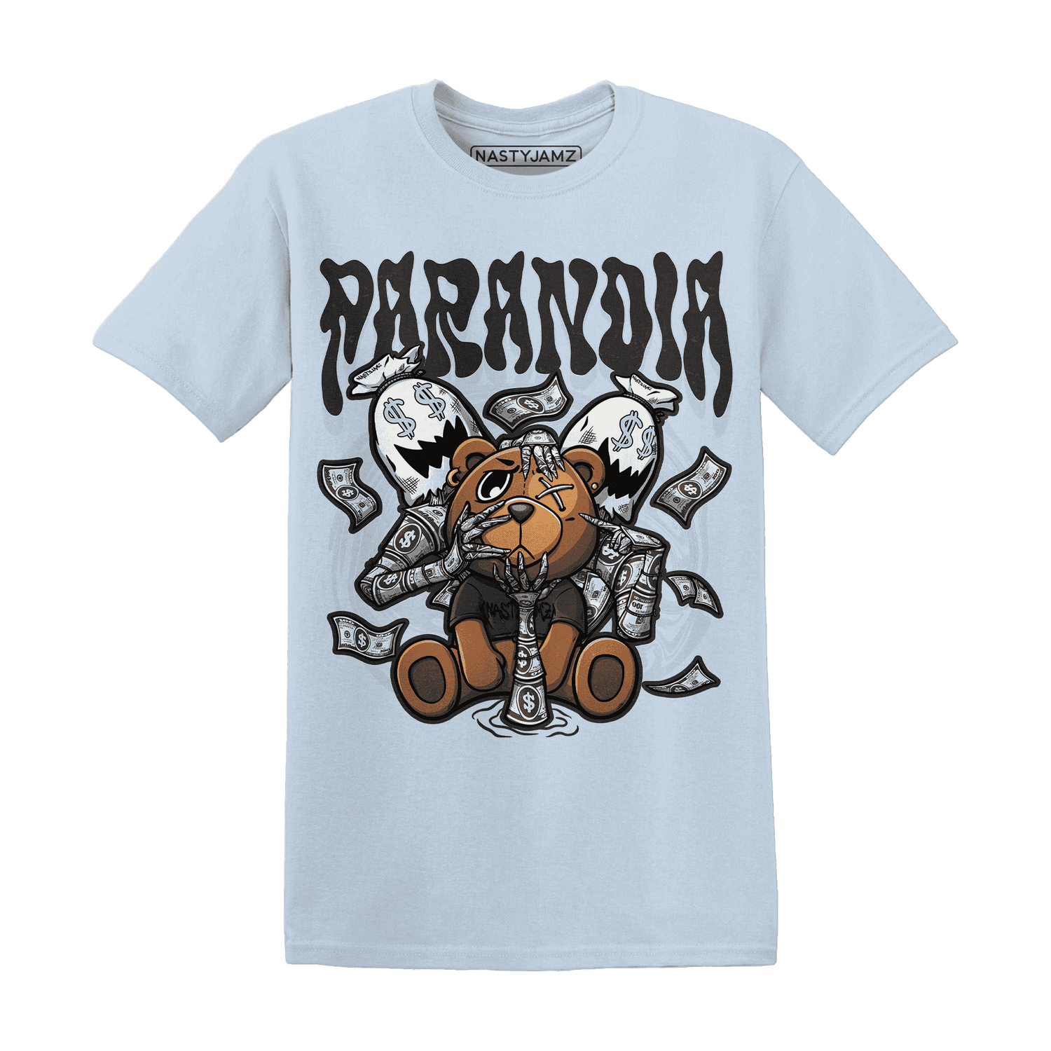 Low Space Jamz 11s T Shirt Match Paranoia Money BER - NastyJamz