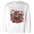 Retro Red Taxi 12s Sweatshirt Match Paranoia Money BER - NastyJamz