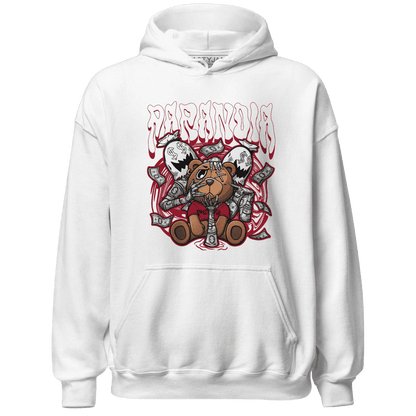 Retro Red Taxi 12s Hoodie Match Paranoia Money BER - NastyJamz