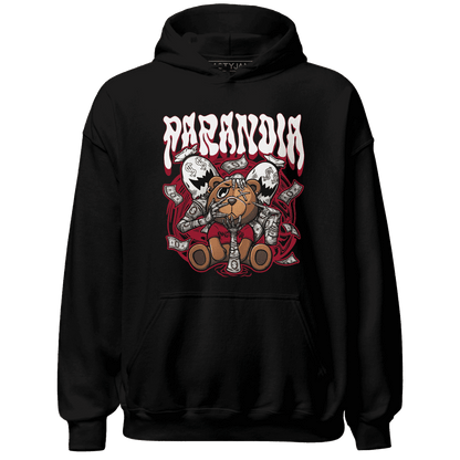 Retro Red Taxi 12s Hoodie Match Paranoia Money BER - NastyJamz