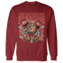 Dune Red 13s Sweatshirt Match Paranoia Money BER - NastyJamz