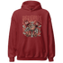 Dune Red 13s Hoodie Match Paranoia Money BER - NastyJamz