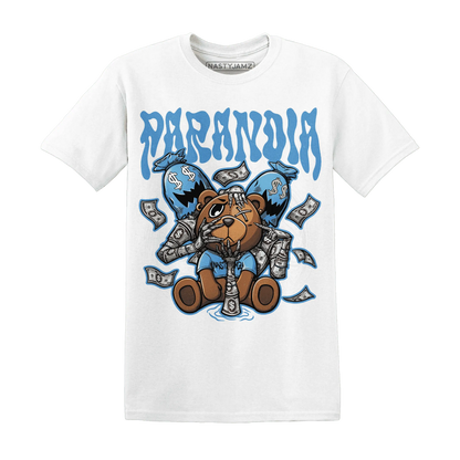 NastyJamz-Carolina-Blue-Univercitii-17s-T-Shirt-Match-Paranoia-Money-BER