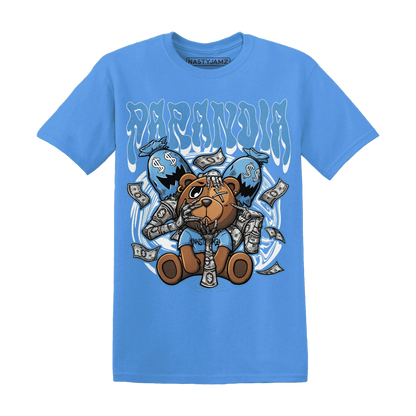 NastyJamz-Carolina-Blue-Univercitii-17s-T-Shirt-Match-Paranoia-Money-BER