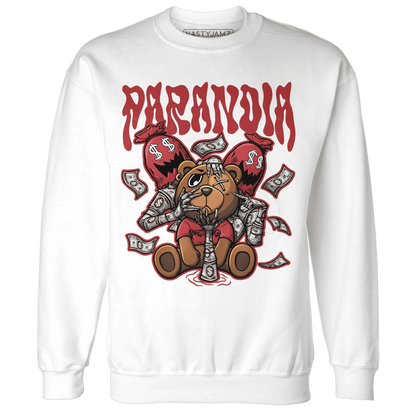 Black-Toe-Reimagined-Red-White-1s-NastyJamz-Sweatshirt-Match-Paranoia-Money-BER