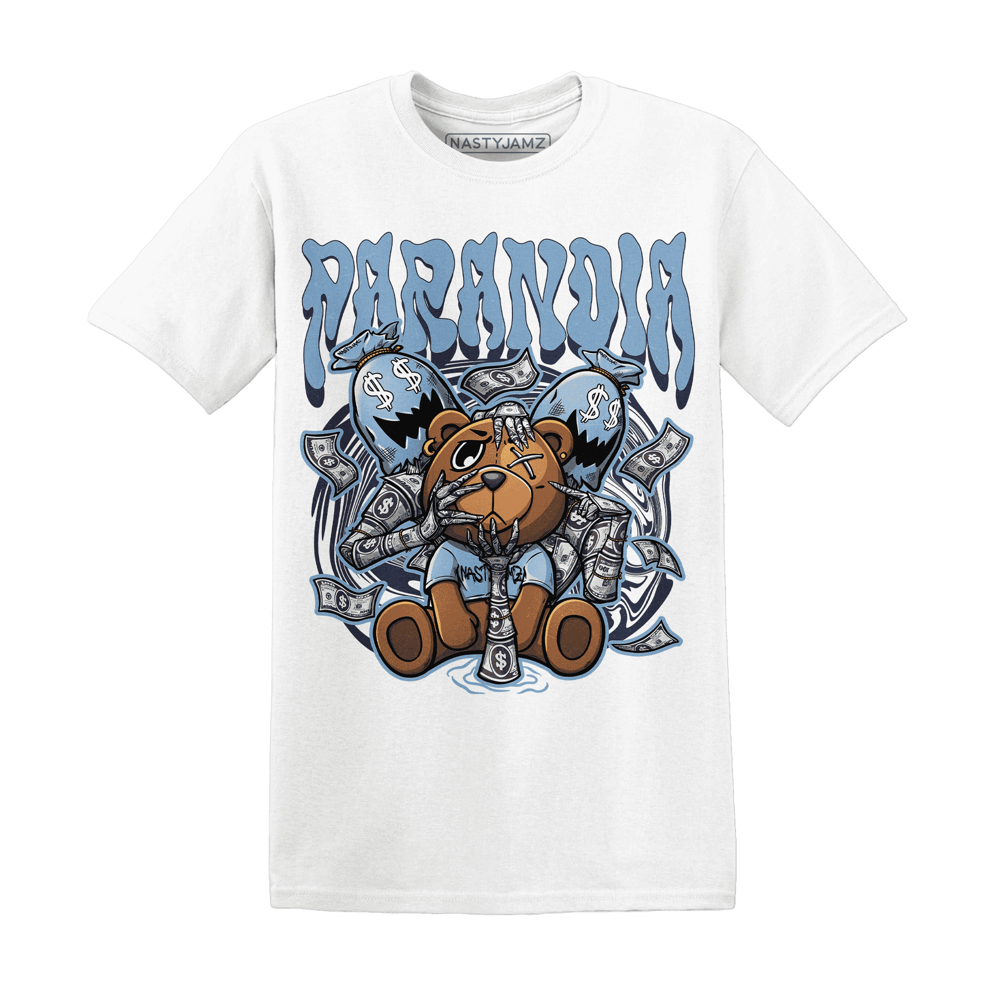 First In Flight 1s T Shirt Match Paranoia Money BER - NastyJamz