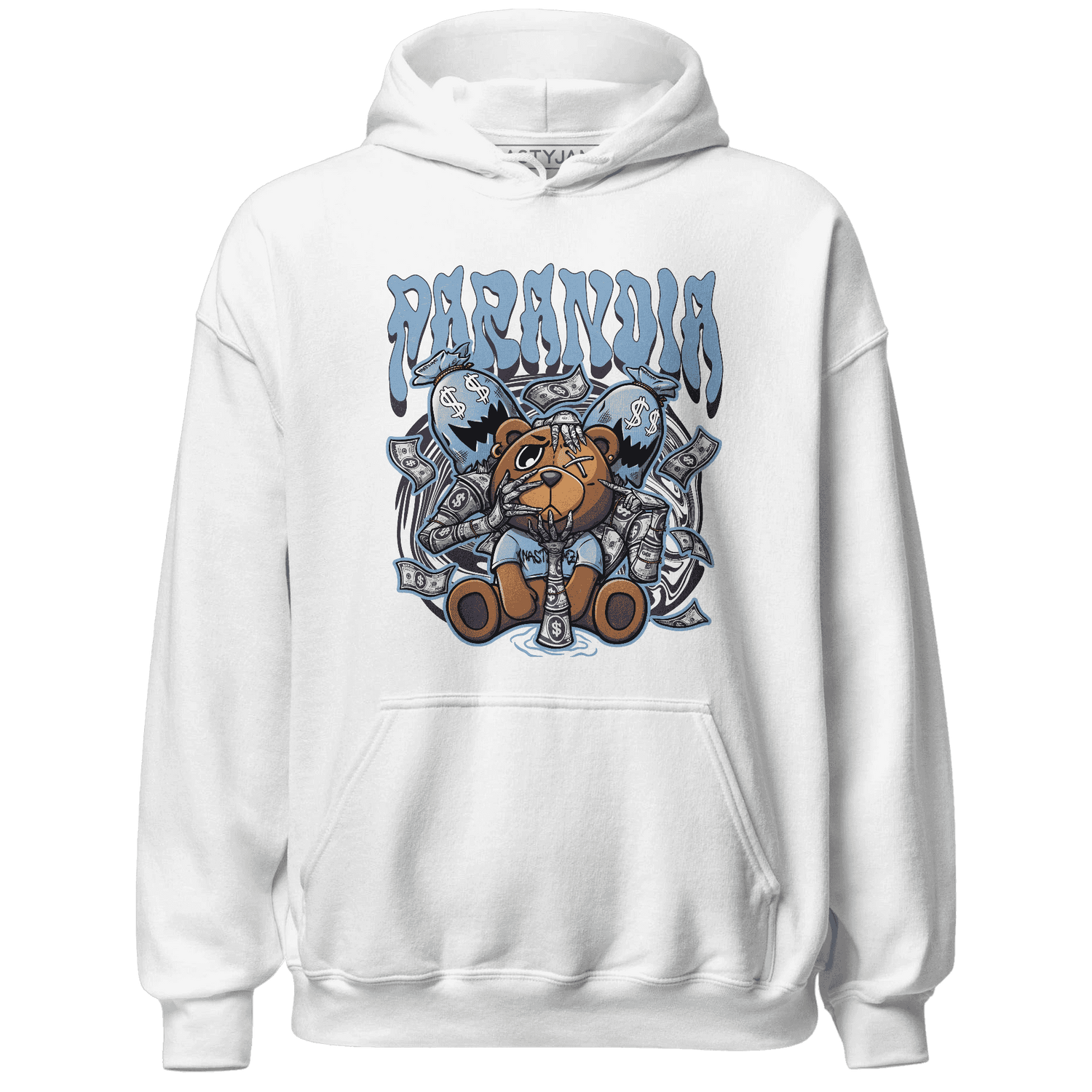 First In Flight 1s Hoodie Match Paranoia Money BER - NastyJamz
