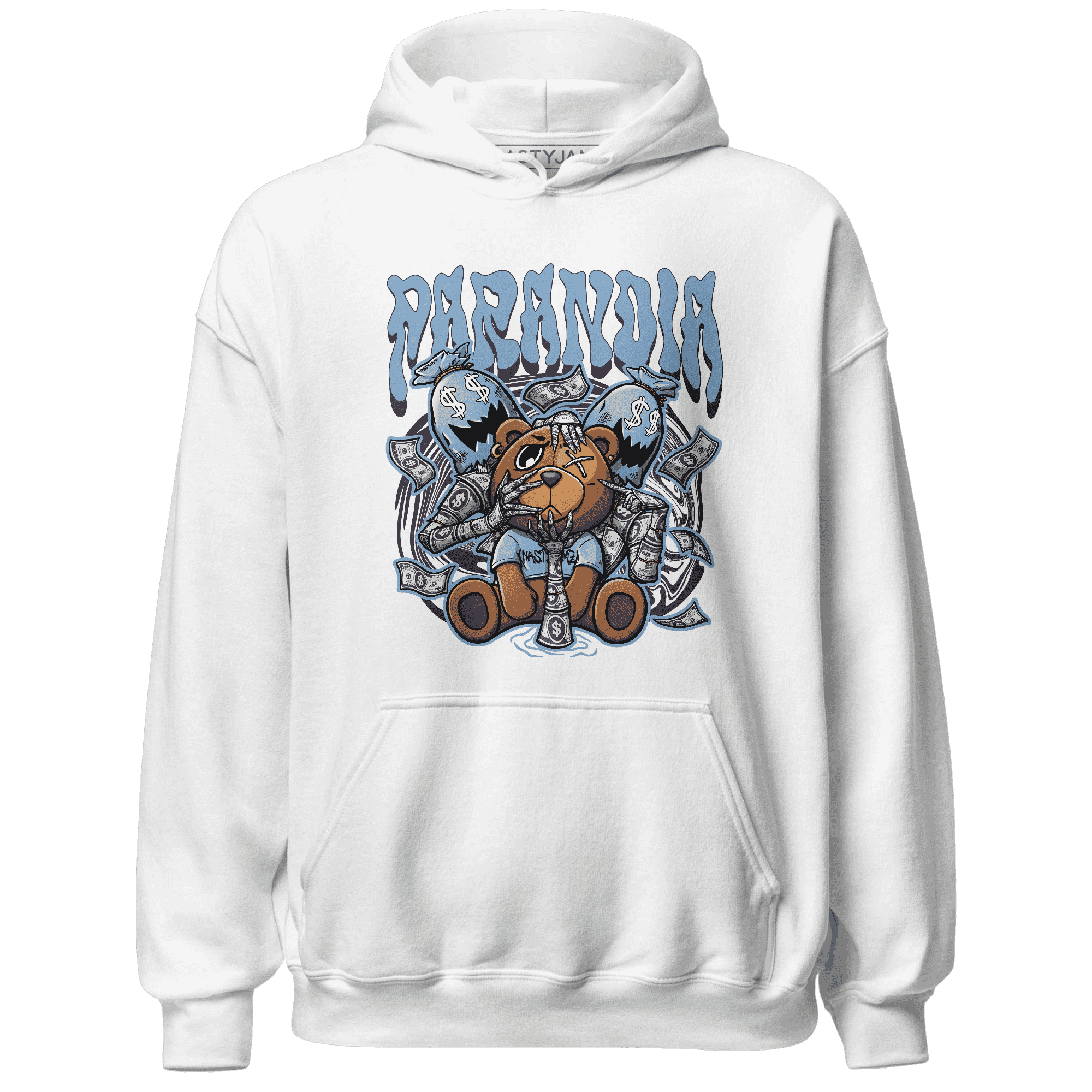 First In Flight 1s Hoodie Match Paranoia Money BER - NastyJamz