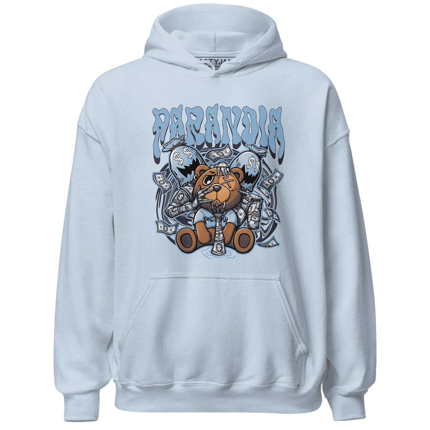 First In Flight 1s Hoodie Match Paranoia Money BER - NastyJamz