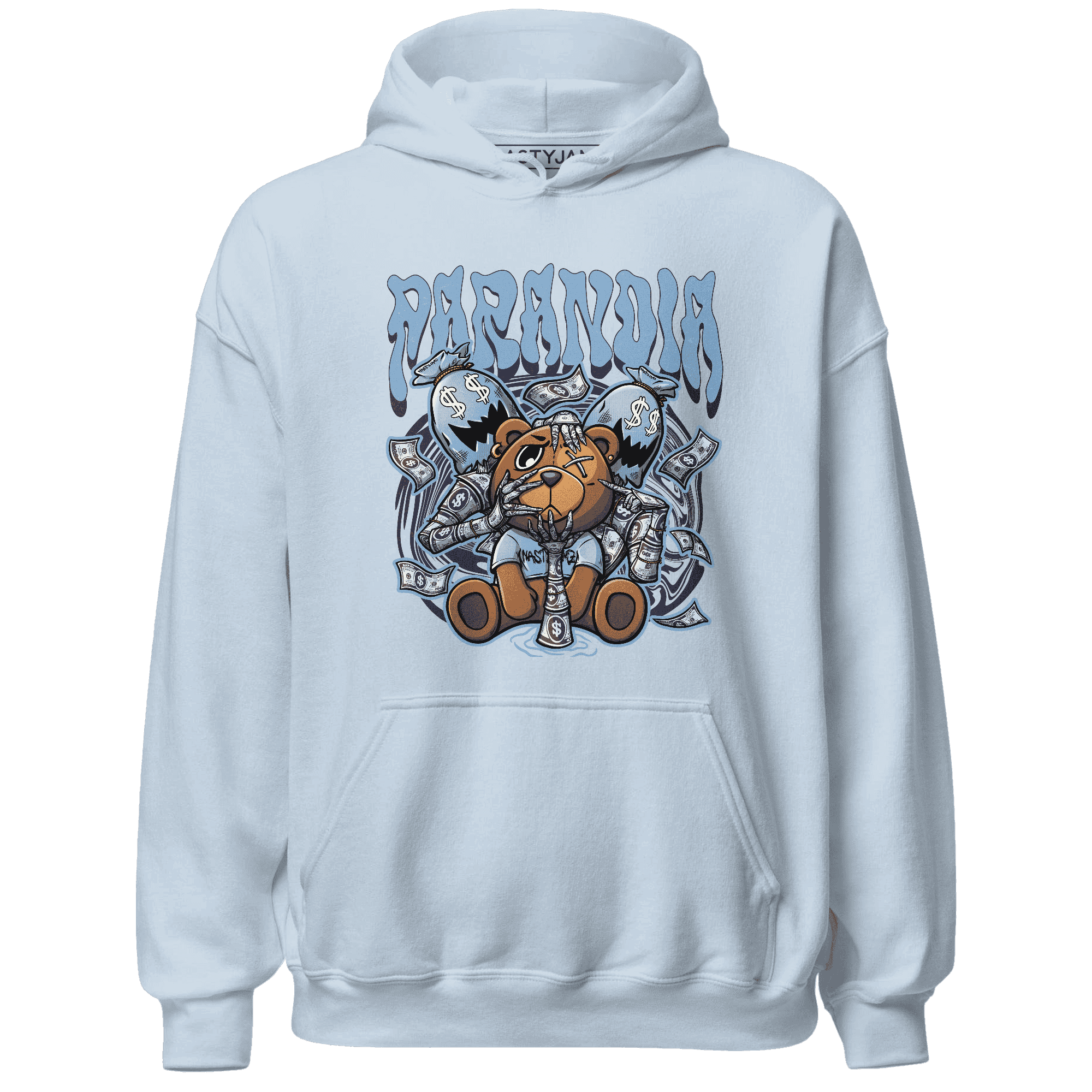 First In Flight 1s Hoodie Match Paranoia Money BER - NastyJamz