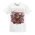 High 85 Metallic Burgundy 1s T Shirt Match Paranoia Money BER - NastyJamz