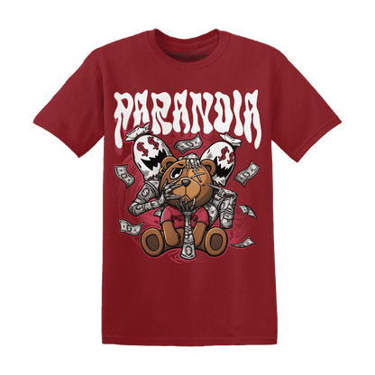 High 85 Metallic Burgundy 1s T Shirt Match Paranoia Money BER - NastyJamz