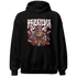 High 85 Metallic Burgundy 1s Hoodie Match Paranoia Money BER - NastyJamz