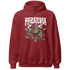 High 85 Metallic Burgundy 1s Hoodie Match Paranoia Money BER - NastyJamz