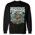 High OG Green Glow 1s Sweatshirt Match Paranoia Money BER - NastyJamz
