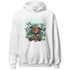 High OG Green Glow 1s Hoodie Match Paranoia Money BER - NastyJamz