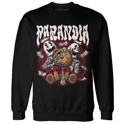 High White Team Red 1s Sweatshirt Match Paranoia Money BER - NastyJamz