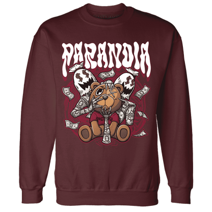 High White Team Red 1s Sweatshirt Match Paranoia Money BER - NastyJamz