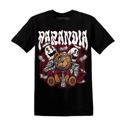 High White Team Red 1s T Shirt Match Paranoia Money BER - NastyJamz