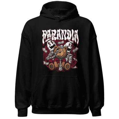 High White Team Red 1s Hoodie Match Paranoia Money BER - NastyJamz