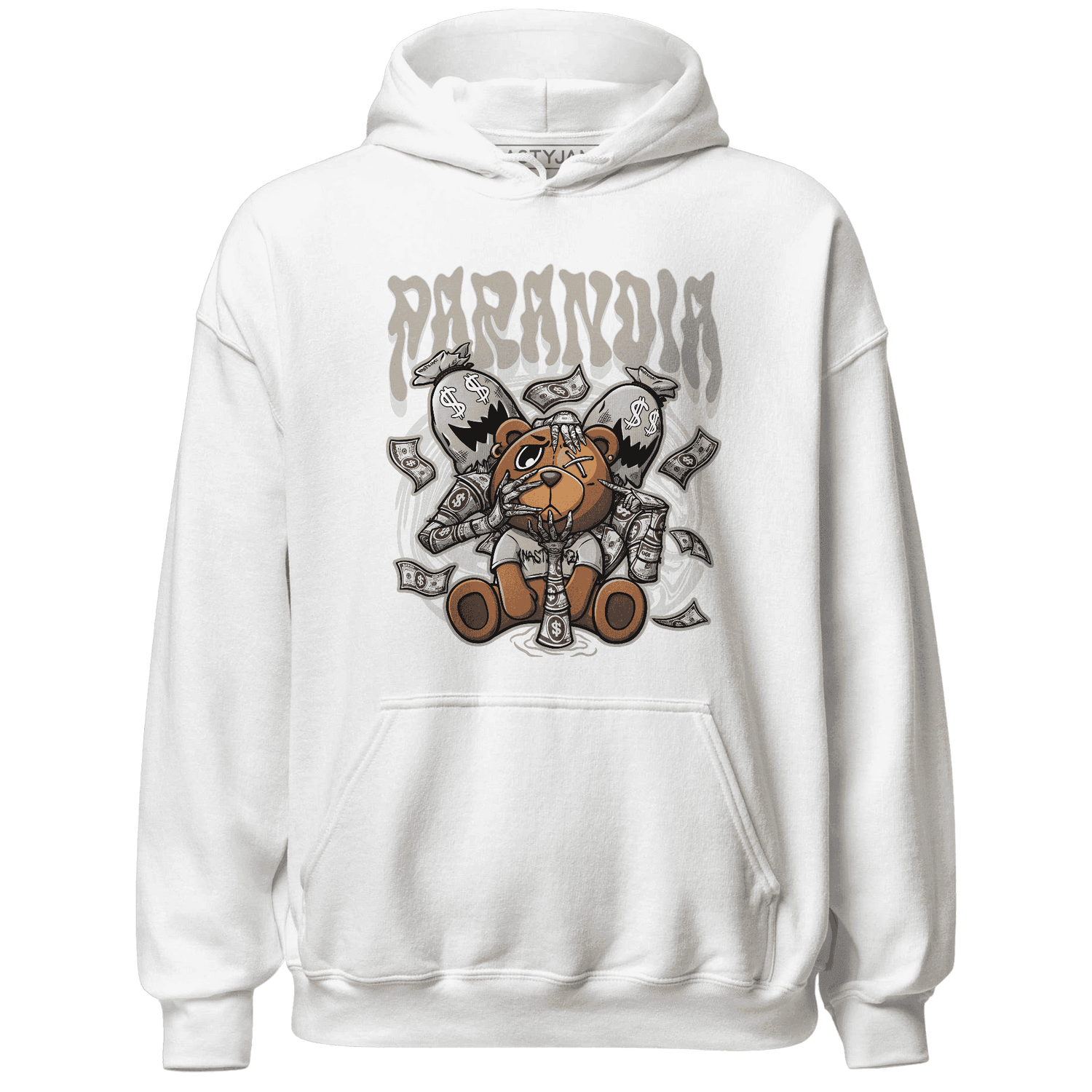 Latte 1s Hoodie Match Paranoia Money BER - NastyJamz