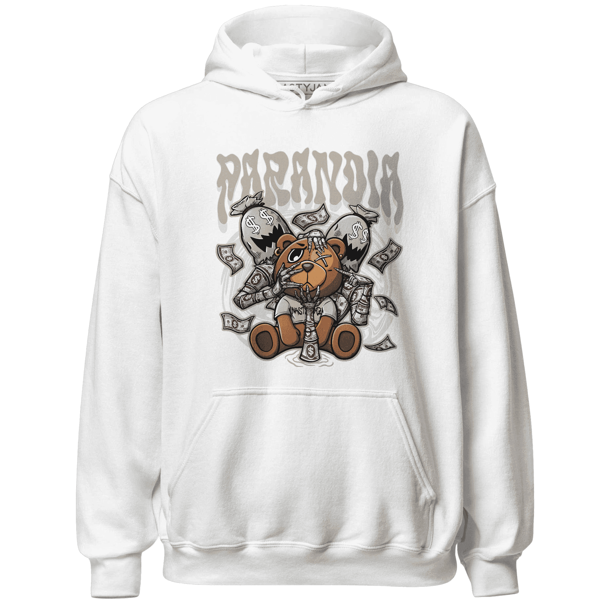 Latte 1s Hoodie Match Paranoia Money BER - NastyJamz