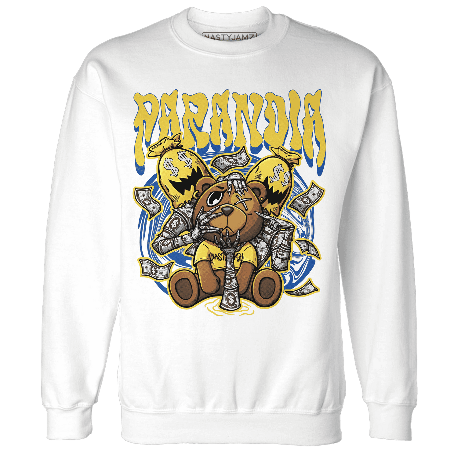 Low OG Canary TVSC 1s Sweatshirt Match Paranoia Money BER - NastyJamz