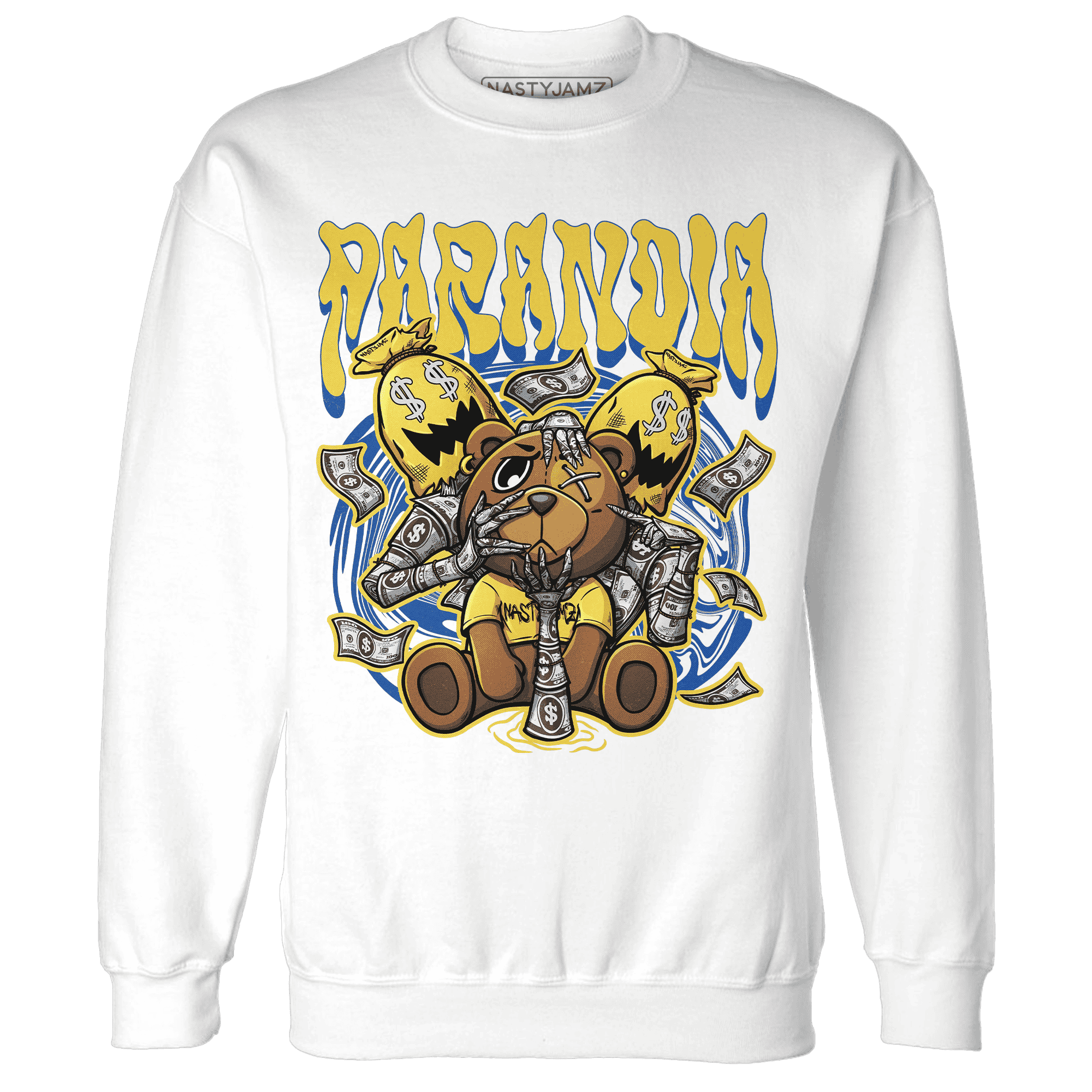 Low OG Canary TVSC 1s Sweatshirt Match Paranoia Money BER - NastyJamz
