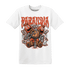 Georgia Peach 3s T Shirt Match Paranoia Money BER - NastyJamz