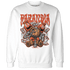 Georgia Peach 3s Sweatshirt Match Paranoia Money BER - NastyJamz