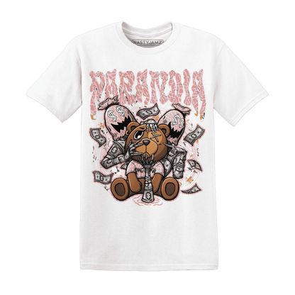 Red Stardust 3s T Shirt Match Paranoia Money BER - NastyJamz