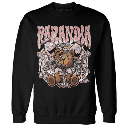 Red Stardust 3s Sweatshirt Match Paranoia Money BER - NastyJamz