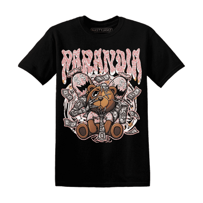 Red Stardust 3s T Shirt Match Paranoia Money BER - NastyJamz